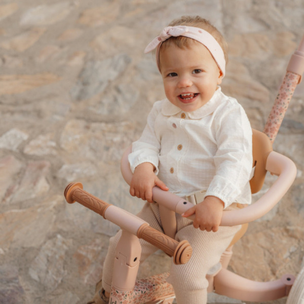 ROWEREK TRÓJKOŁOWY 4w1 z rączką  Fairy Floral Little Dutch 1+