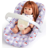 Fotelik samochodowy dla lalki Lilac Cherry Tiny Harlow 3+