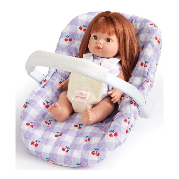 Fotelik samochodowy dla lalki Lilac Cherry Tiny Harlow 3+