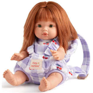 Nosidełko dla lalki Lilac Cherry Tiny Harlow 3+