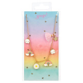 NIEBO ozdobny naszyjnik z zawieszkami Souza 3+