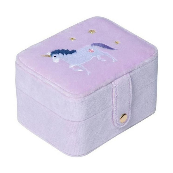 JEDNOROŻEC pudełko z przegródkami na biżuterię i ozdoby do włosów Unicorn Rockahula