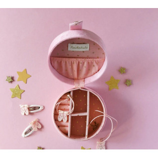 BALET pudełko z przegródkami na biżuterię i ozdoby do włosów Ballet Rockahula