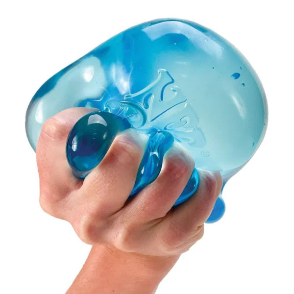 NICE BERG NEEDOH niebieski gniotek sensoryczny kostka lodu XXL Schylling 3+