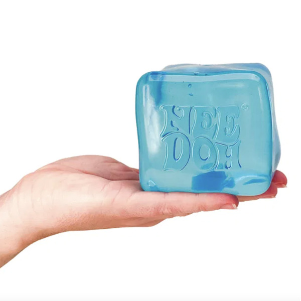 NICE BERG NEEDOH niebieski gniotek sensoryczny kostka lodu XXL Schylling 3+