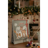 KALENDARZ ADWENTOWY kolorowanka świąteczna Little Dutch 3+