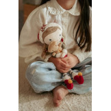 ROSA świąteczna laleczka szmacianka z pierniczkiem X-MAS 35 cm Little Dutch 12m+