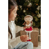 ROSA świąteczna laleczka szmacianka z pierniczkiem X-MAS 35 cm Little Dutch 12m+
