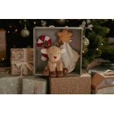 Zestaw prezentowy X-MAS 3 el. renifer Little Dutch 0+