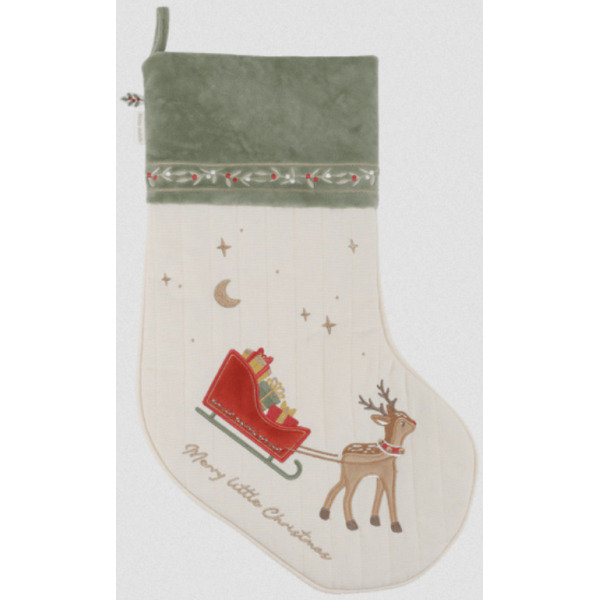 Świąteczna skarpetka X-MAS ozdoba Little Dutch 0+