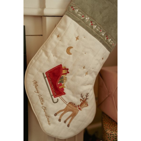 Świąteczna skarpetka X-MAS ozdoba Little Dutch 0+