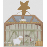 SZOPKA ŚWIĄTECZNA drewniane figurki X-MAS ozdoba FSC Little Dutch 18m+