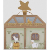 SZOPKA ŚWIĄTECZNA drewniane figurki X-MAS ozdoba FSC Little Dutch 18m+