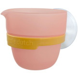 RÓŻOWY KWIATEK kubeczki do zabawy w kąpieli Pink Little Dutch 18m+