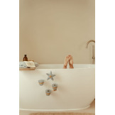 NIEBIESKA ROZGWIAZDA kubeczki do zabawy w kąpieli Blue Little Dutch 18m+