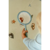 ŁOWIENIE RYBEK niebieska wędka z podbierakiem do zabawy w kąpieli Blue Little Dutch 18m+