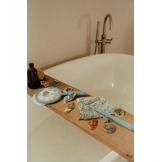 ŁOWIENIE RYBEK niebieska wędka z podbierakiem do zabawy w kąpieli Blue Little Dutch 18m+