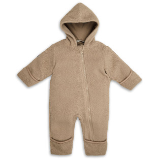 Kombinezon zimowy beżowy Teddy Fleece Beige rozm. 68 Lodger 3m+