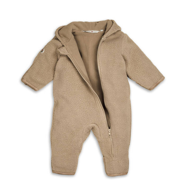 Kombinezon zimowy beżowy Teddy Fleece Beige rozm. 74 Lodger 6m+