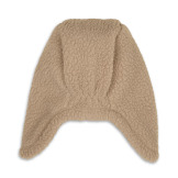 Czapeczka z polaru zimowa beżowa Teddy Fleece Beige Lodger 3-6m+