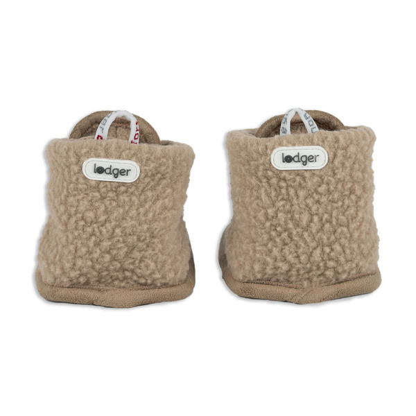 Buciki niechodki polarowe beżowe Teddy Fleece Beige Lodger 3-6m+