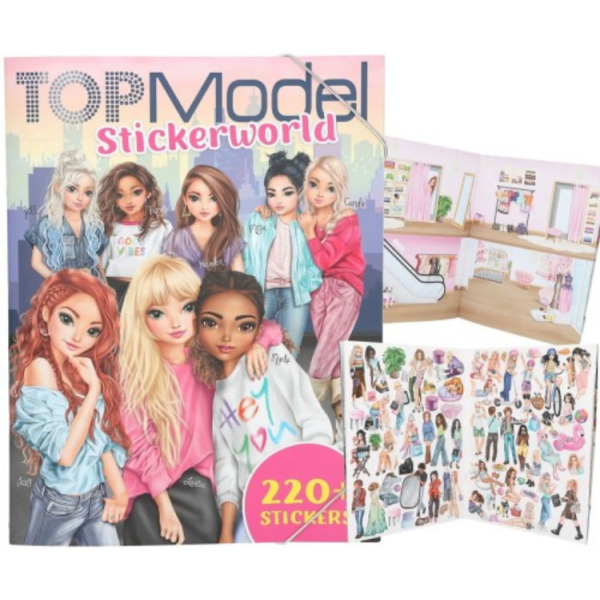 Książeczka z 220 naklejkami TopModel Depesche Germany