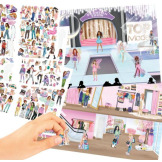 Książeczka z 220 naklejkami TopModel Depesche Germany