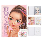 TALITA szkicownik z makijażami do kolorowania z naklejkami TopModel Depesche Germany