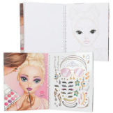 TALITA szkicownik z makijażami do kolorowania z naklejkami TopModel Depesche Germany