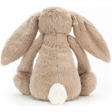 KRÓLICZEK beżowa przytulanka Bashful Bunny Beige 51 cm pudrowy róż Jellycat 0+