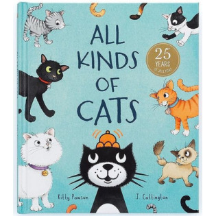 ALL KINDS OF CATS książka w twardej okładce w języku angielskim Jellycat