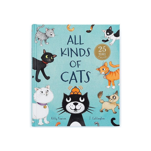 ALL KINDS OF CATS książka w twardej okładce w języku angielskim Jellycat