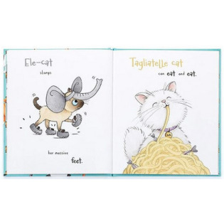 ALL KINDS OF CATS książka w twardej okładce w języku angielskim Jellycat