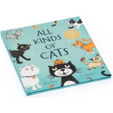ALL KINDS OF CATS książka w twardej okładce w języku angielskim Jellycat