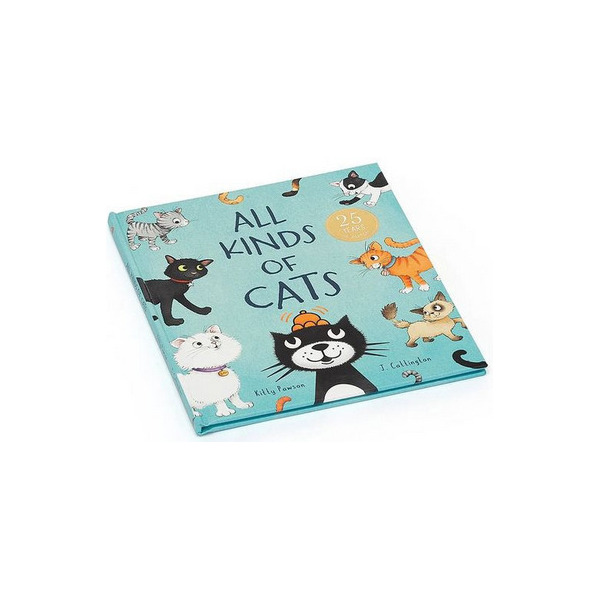ALL KINDS OF CATS książka w twardej okładce w języku angielskim Jellycat