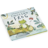 A FANTASTIC DAY OF FINNEGAN FROG książka w twardej okładce w języku angielskim Jellycat