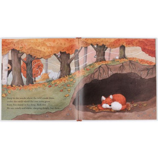 WARM IN THE STORM książka w twardej okładce w języku angielskim Jellycat