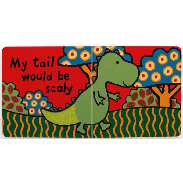 IF I WERE A DINOSAUR książeczka kartonowa w języku angielskim Jellycat