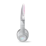 KRÓLIK białe słuchawki Bluetooth z magnetycznymi uszami Kidywolf 4+