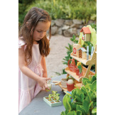 ZESTAW MŁODEGO OGRODNIKA drewniany zestaw kreatywny Tender Leaf Toys 3+