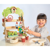 ZESTAW MŁODEGO OGRODNIKA drewniany zestaw kreatywny Tender Leaf Toys 3+