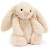 KRÓLICZEK LUXe kremowa przytulanka Bashful Willow Bunny 31 cm Jellycat 12m+