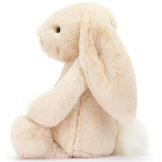KRÓLICZEK LUXe kremowa przytulanka Bashful Willow Bunny 31 cm Jellycat 12m+