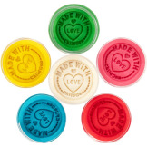 NATURALNA CIASTOLINA W SŁOICZKACH zestaw 6 kolorów 6 x 125 ml ChildGen 3+