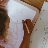 MODA podświetlany tablet rysunkowy do nauki pisania i rysowania KIDYDRAW-PRO - różowy Fashion Kidywolf 5+