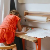 MODA podświetlany tablet rysunkowy do nauki pisania i rysowania KIDYDRAW-PRO - różowy Fashion Kidywolf 5+