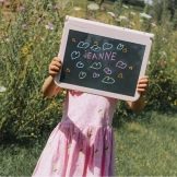 MODA podświetlany tablet rysunkowy do nauki pisania i rysowania KIDYDRAW-PRO - różowy Fashion Kidywolf 5+