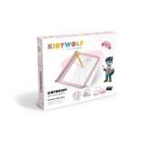 MODA podświetlany tablet rysunkowy do nauki pisania i rysowania KIDYDRAW-PRO - różowy Fashion Kidywolf 5+