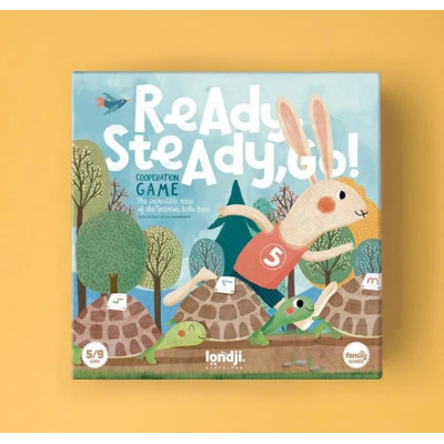 GOTOWI DO STARTU! gra kooperacyjna Ready Steady Go Londji 5+