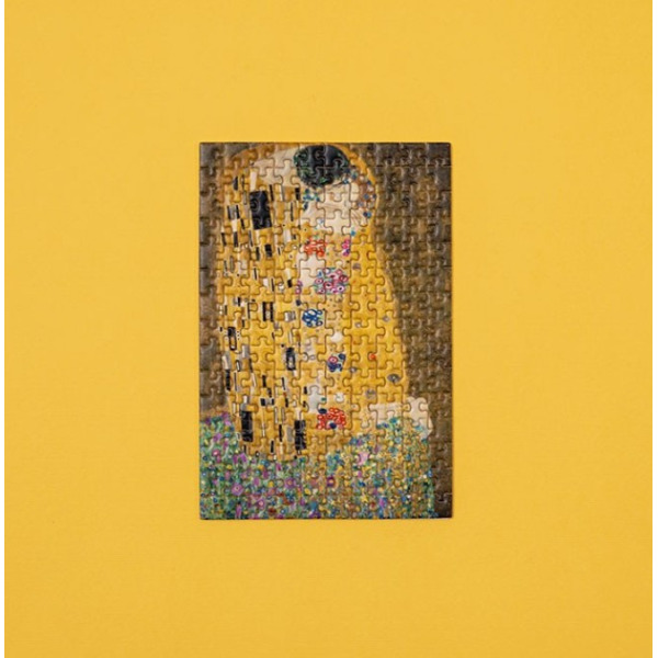 POCAŁUNEK Klimt puzzle tekturowe mikro 150 el. The Kiss Londji